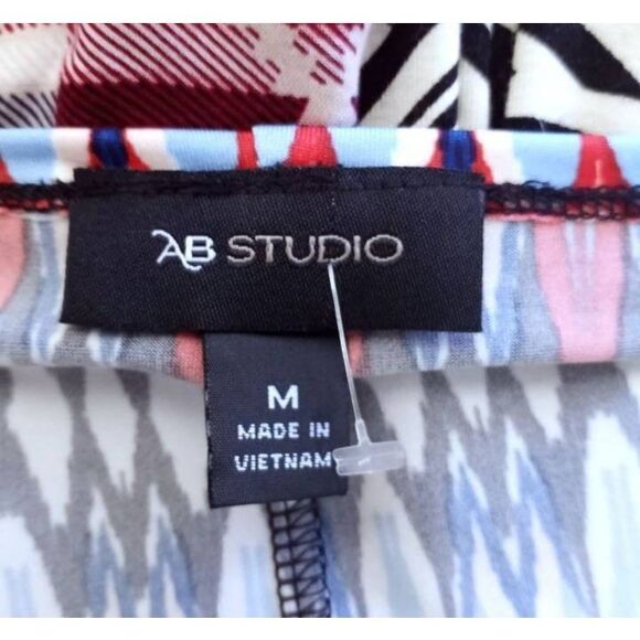 AB STUDIO MULTICOLOR DRESS SZ.M EUC. - Picture 5 of 6